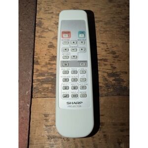 Genuine Sharp Projector Remote RRMCGA398WJSA XR20X XR20S XR10XL XR11XC XR